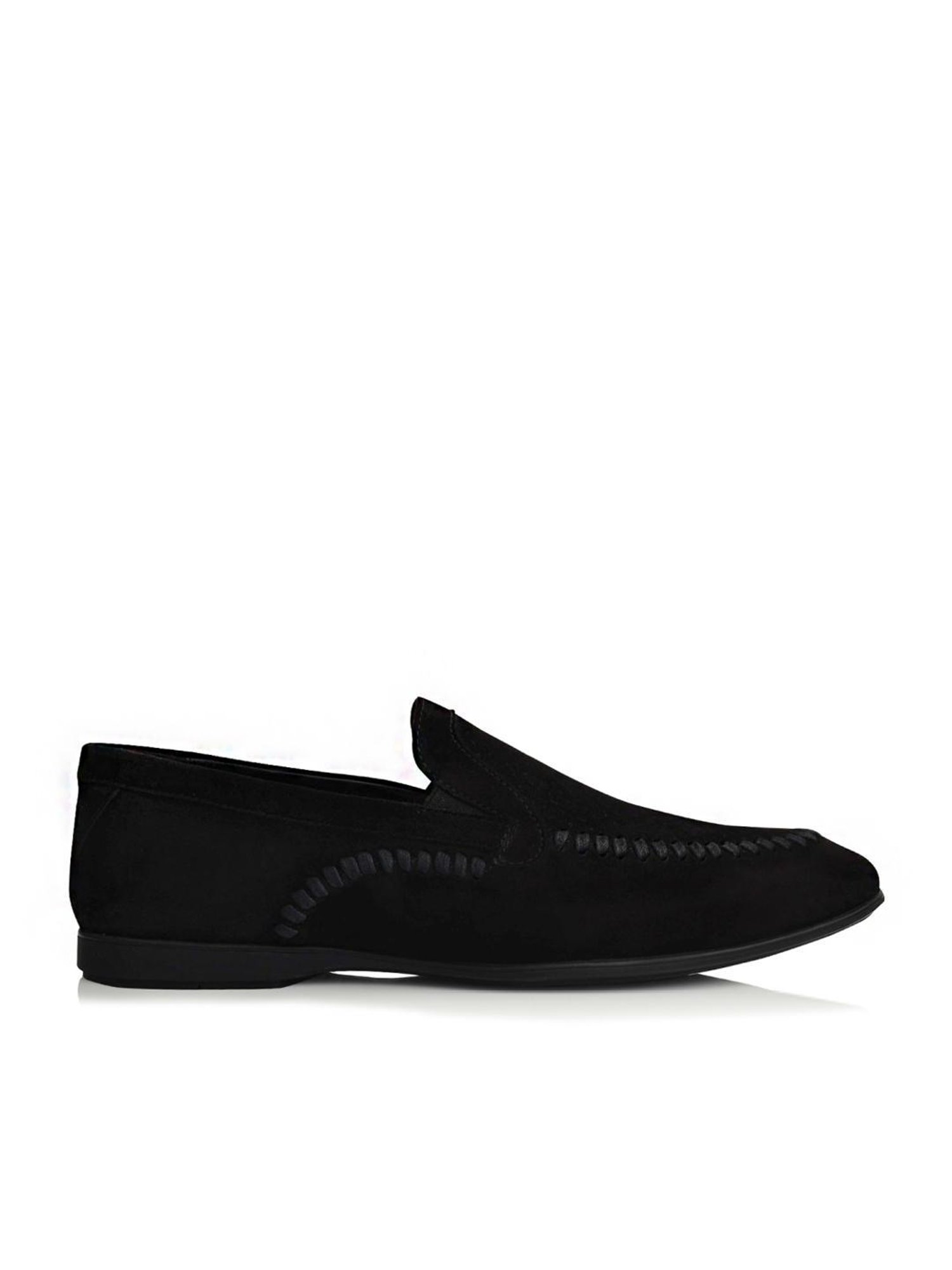 Language Shoes Men's Albert Black Loafers