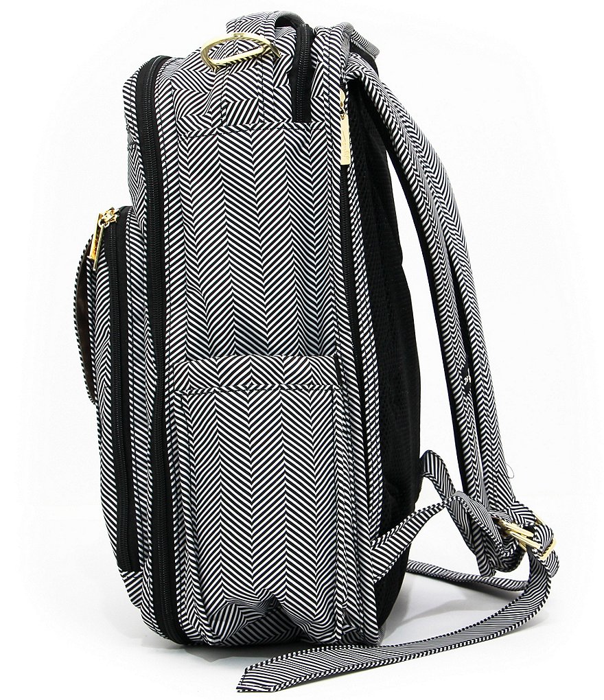 Ju-Ju-Be Be Right Back Patterned Backpack Diaper Bag- Queen