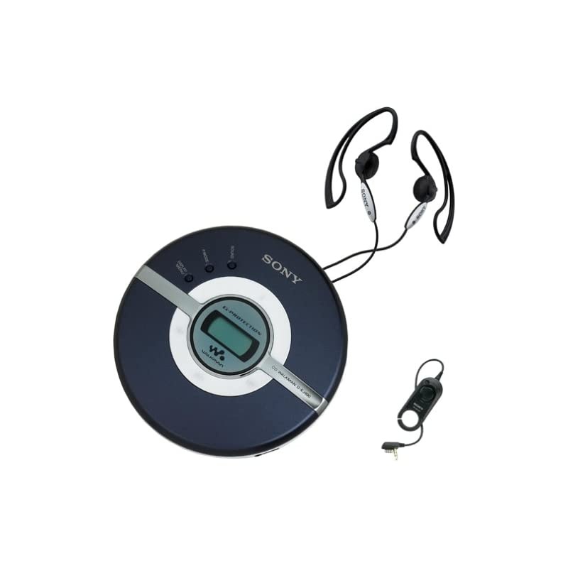D-EJ100 Walkman Portable CD Player (Blue)