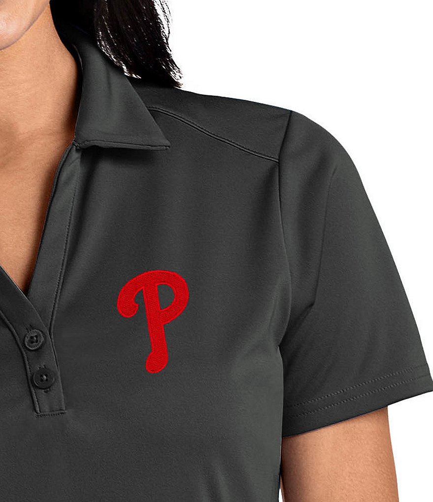 Antigua Women's MLB Tribute Short-Sleeve Polo Shirt