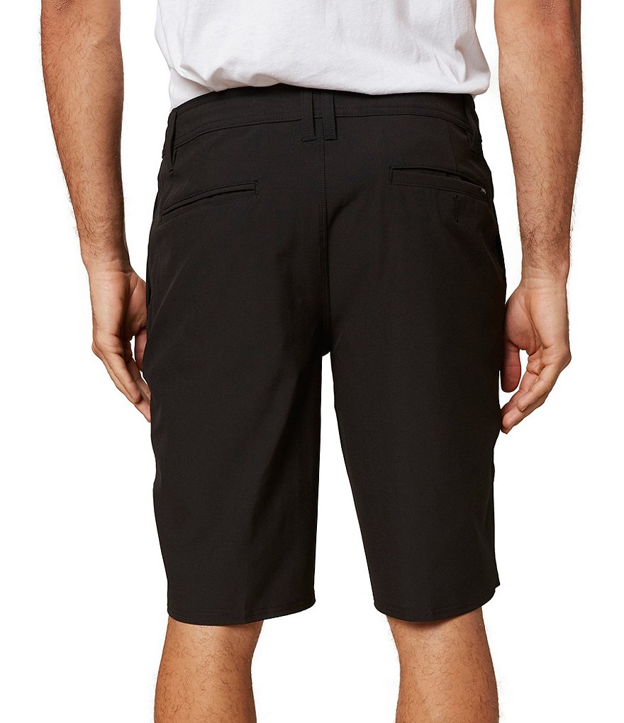Redsand Solid Heather 20#double; Outseam Hybrid Shorts