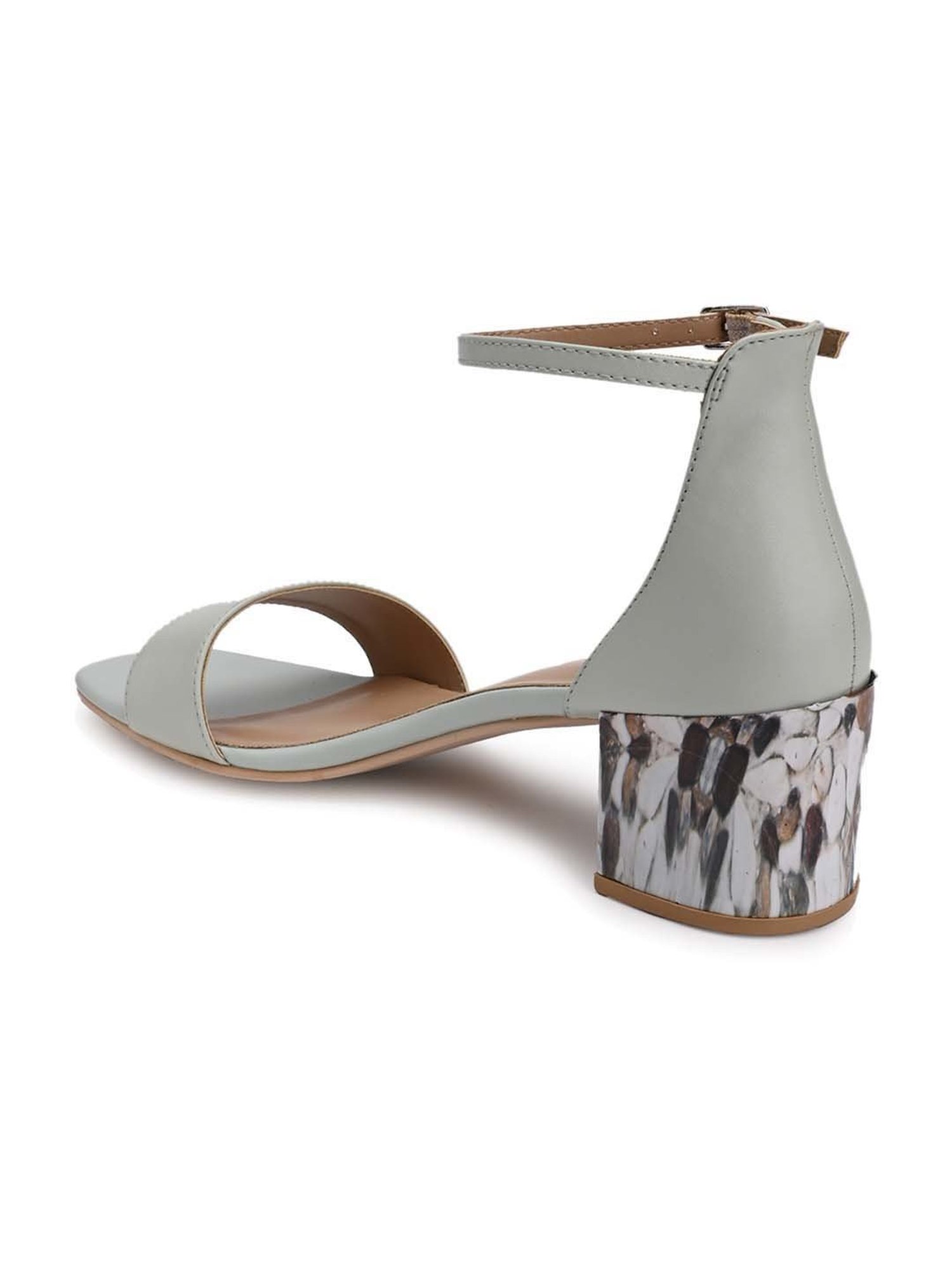 Hydes N Hues Women's Mint Ankle Strap Sandals