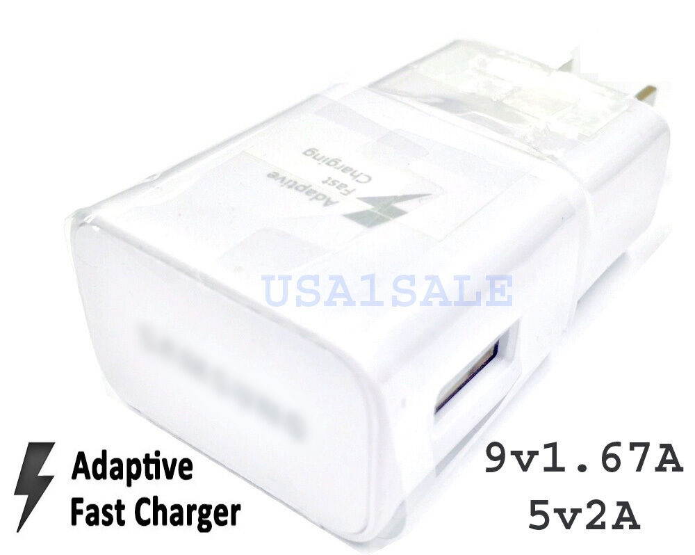 Adaptive Fast Wall Charger For   S6 S6 Edge Note 4 Note 5 5v2A/9v1.67A