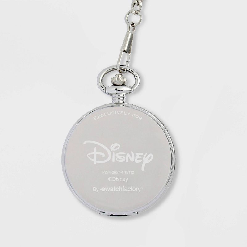 Men's Disney Mickey Mouse Pocket Watch - Silver