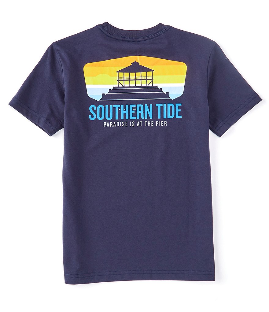 Southern Tide Boys 4-16 Short-Sleeve Near The Pier Tee
