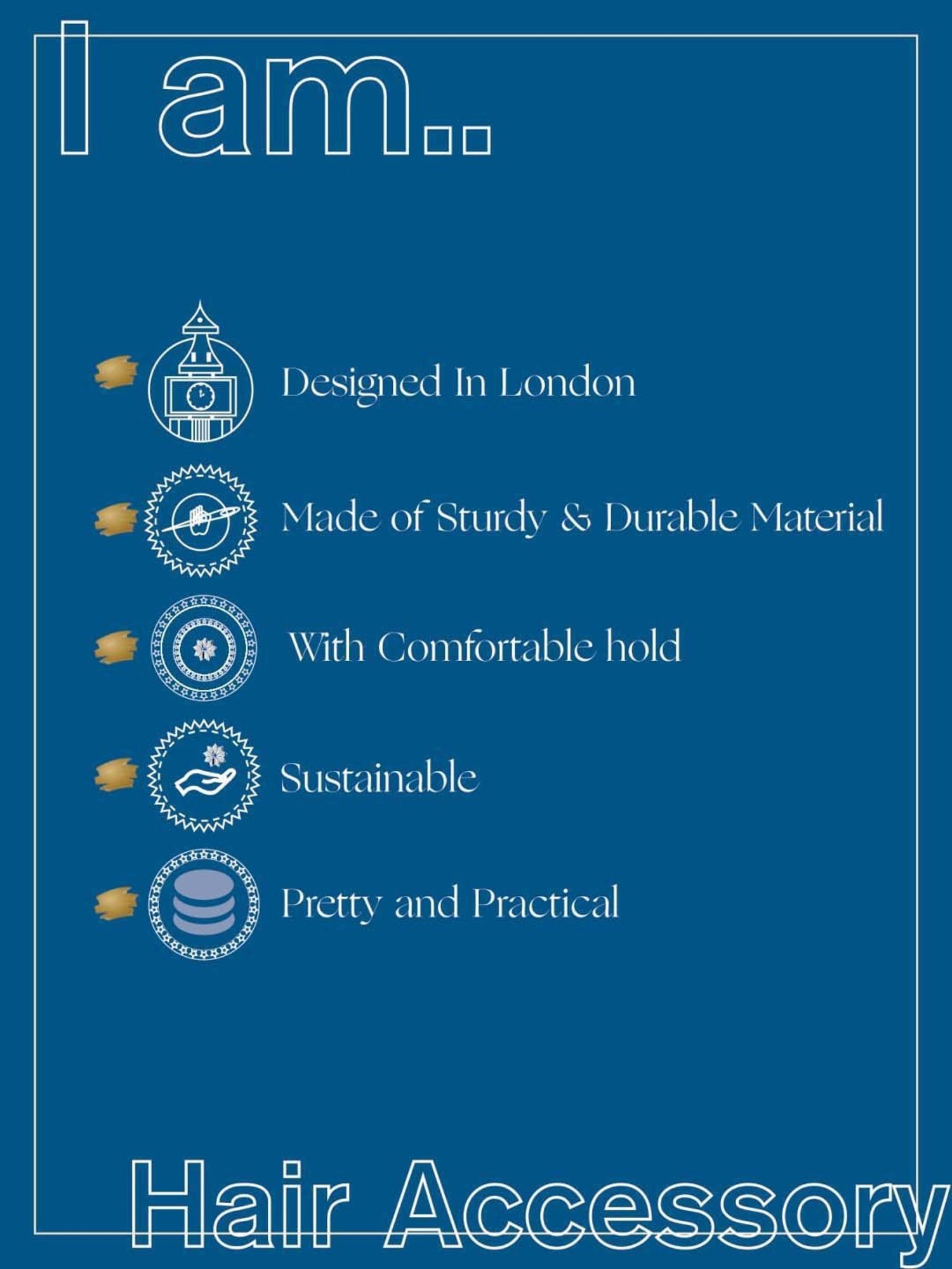 Accessorize London Black Solid Hair Rubbers - Pack of 50