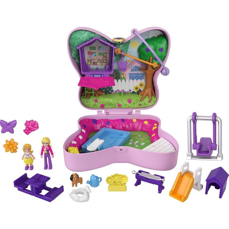 Polly Pocket Backyard Butterfly Compact