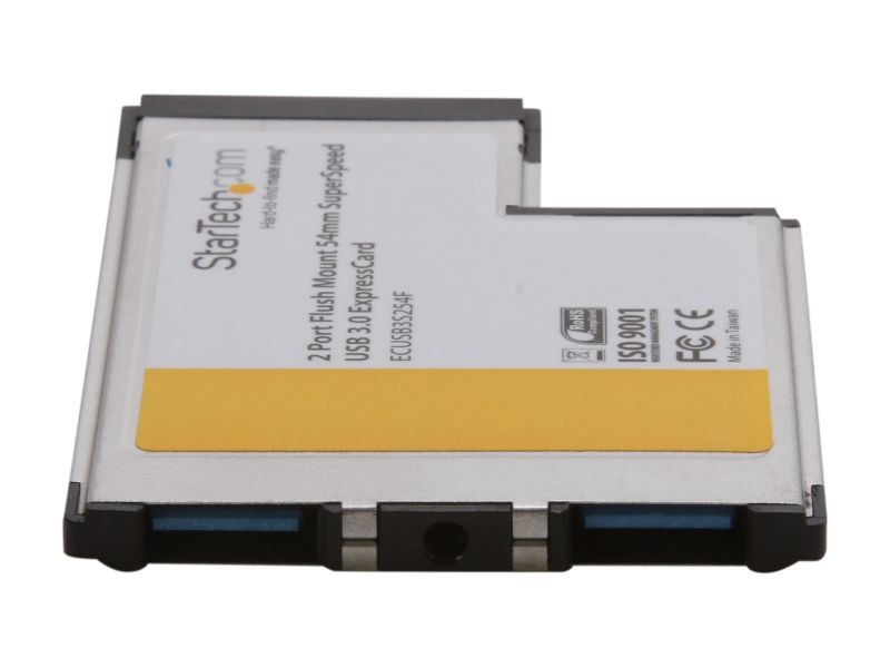 SA SATA3-EC200 6Gbps eSATA III 2 Ports ExpressCard