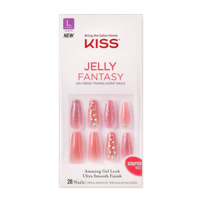 Kiss Gel Fantasy Jelly Nails - Be Jelly