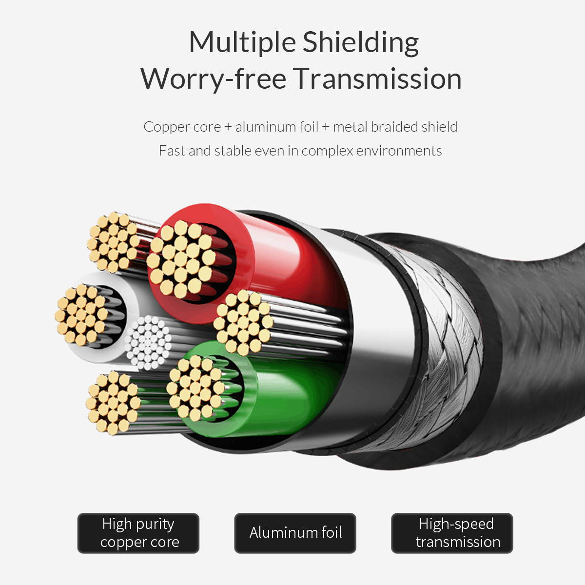 ORICO USB2.0 To Type C Cable USB 2.0 Type A to USB 3.1 Type &ndash;C gold plated Cables 1.64ft - 6.6ft 0.5m - 2m For Phones,  Laptops