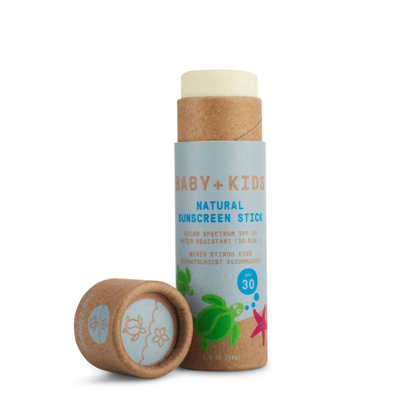 Raw Elements Baby + Kids Paper Sunscreen Stick - SPF 30+ - 1oz