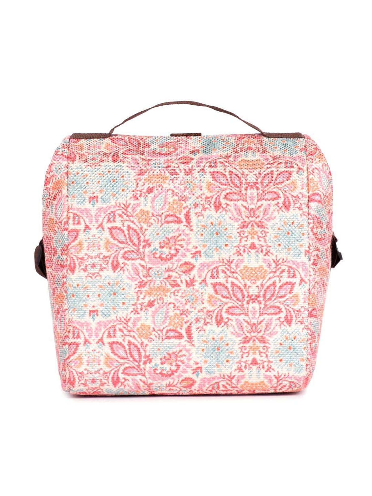 ZOUK Red Floral Handbag