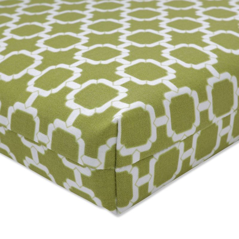 Indoor/Outdoor Hockley Pear Green Chaise Lounge Cushion - Pillow Perfect
