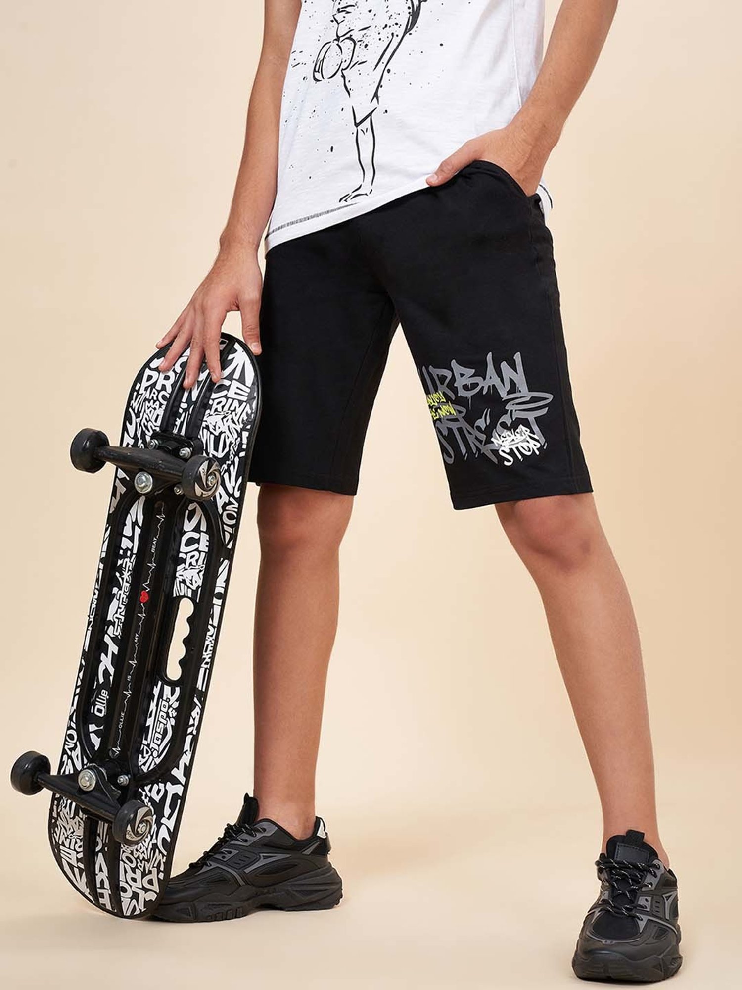 Speedo Kids Navy Solid Jammer