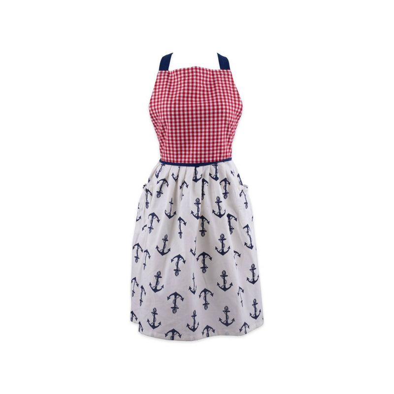 Gallerie II Skeleton Pattern Full Apron