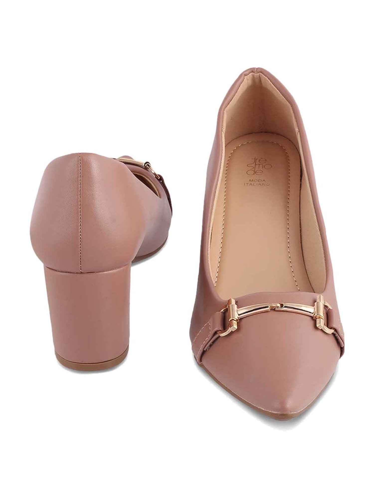 Tresmode Women's Pink Casual Pumps