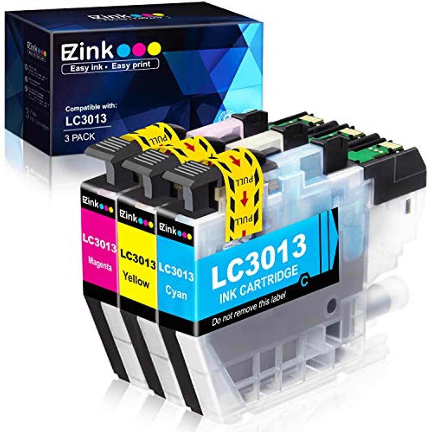 e-z ink (tm) compatible ink cartridge replacement for brother lc3013 lc3011 lc 3013 for use with brother mfc-j491dw mfc-j497dw