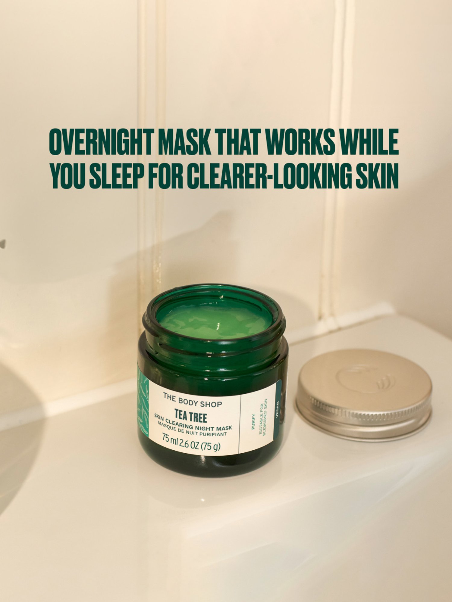 The Body Shop Tea Tree Skin Clearing Night Mask - 75 ml