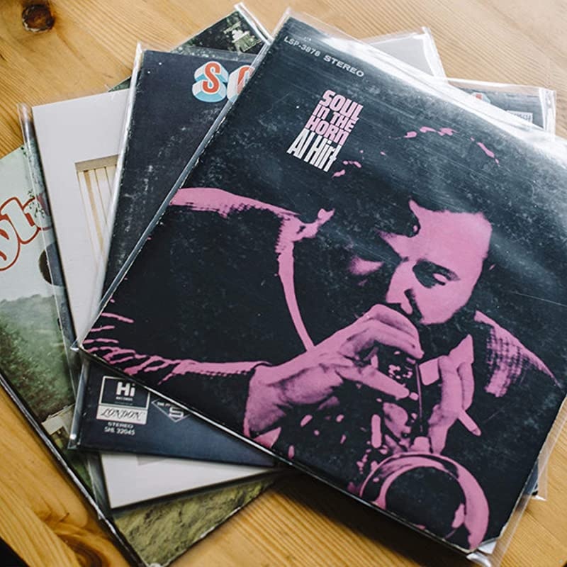 125 Pack  HighDensity 3 Mil Outer Record Sleeves for Storage of Standard 12 LP Records and Albums Crystal Clear Polypropylene LP Covers