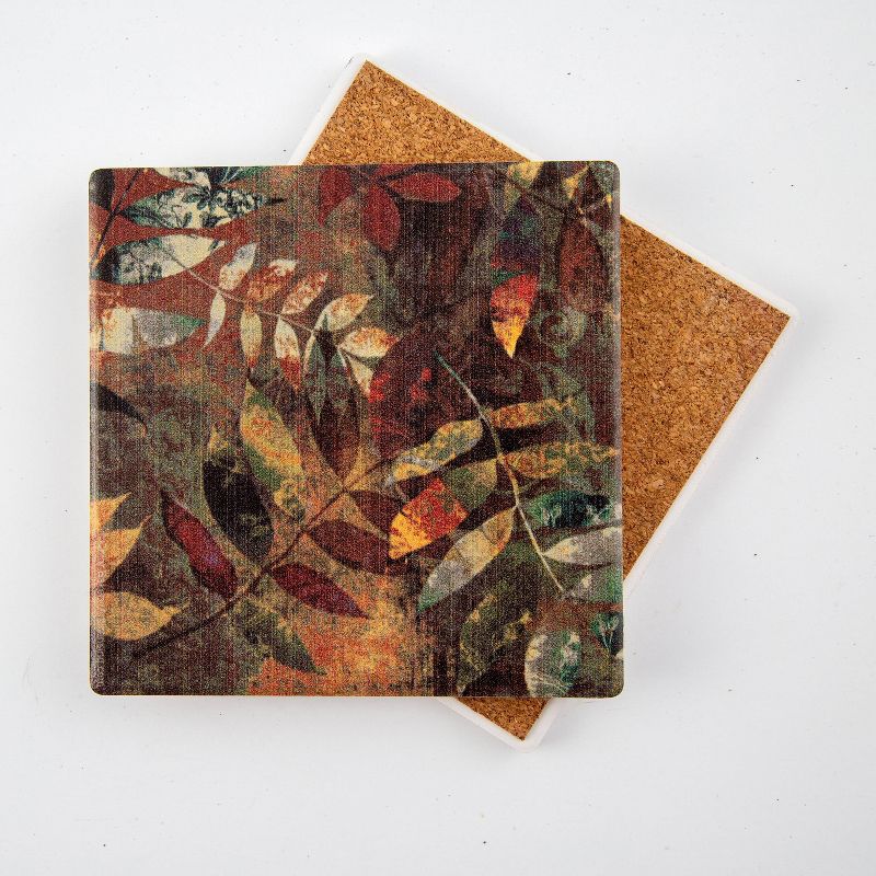 Thirstystone Autumn Soul 4 Piece Occasions Coaster Set