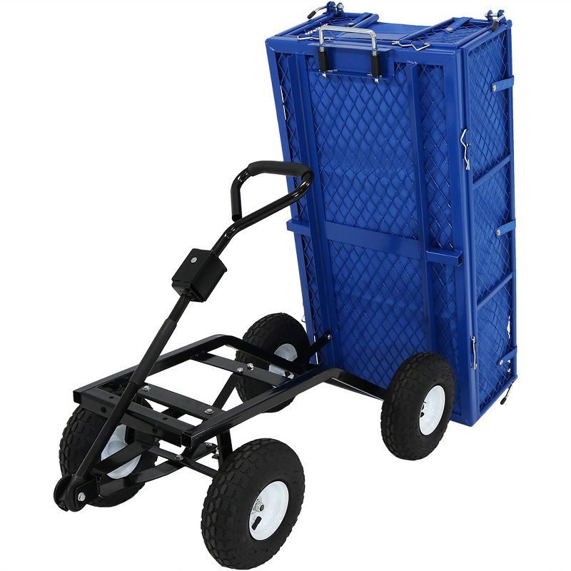 Gorilla Carts Steel Utility Garden Cart with Removable Sides Capacity