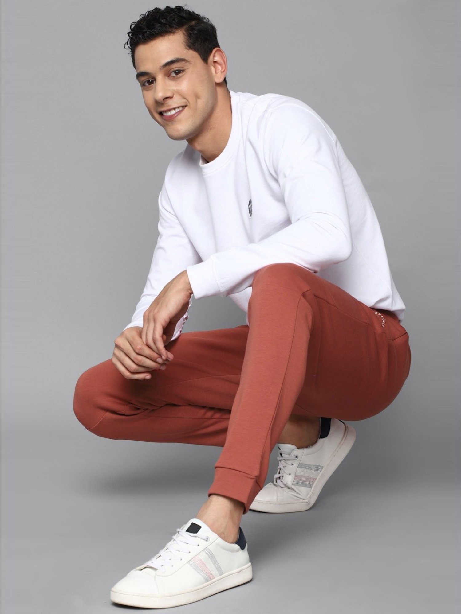 Parx Black Jogger Fit Joggers