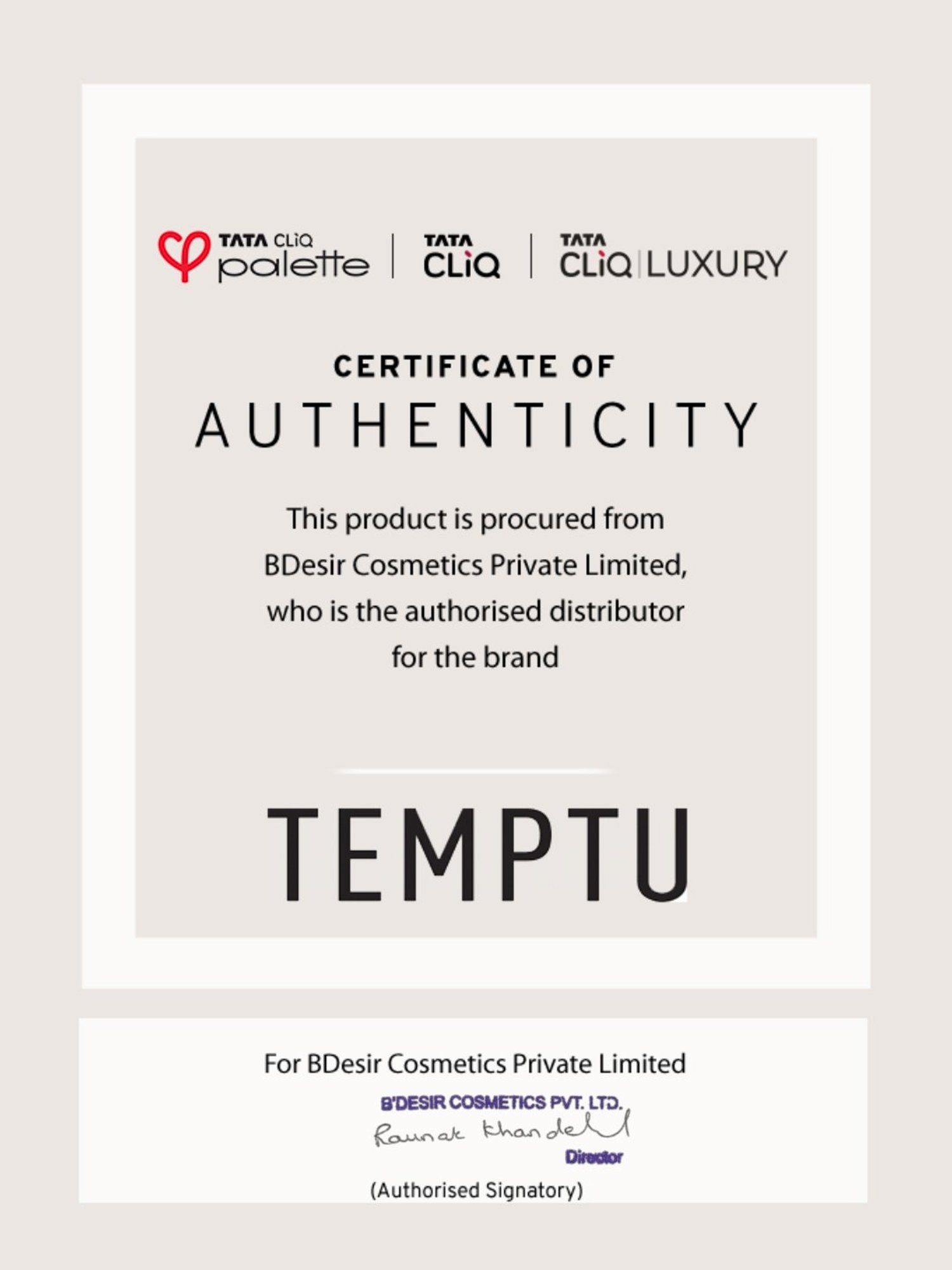 TEMPTU Pro Silicon Based Highlighter 051 Golden Shimmer - 30 ml