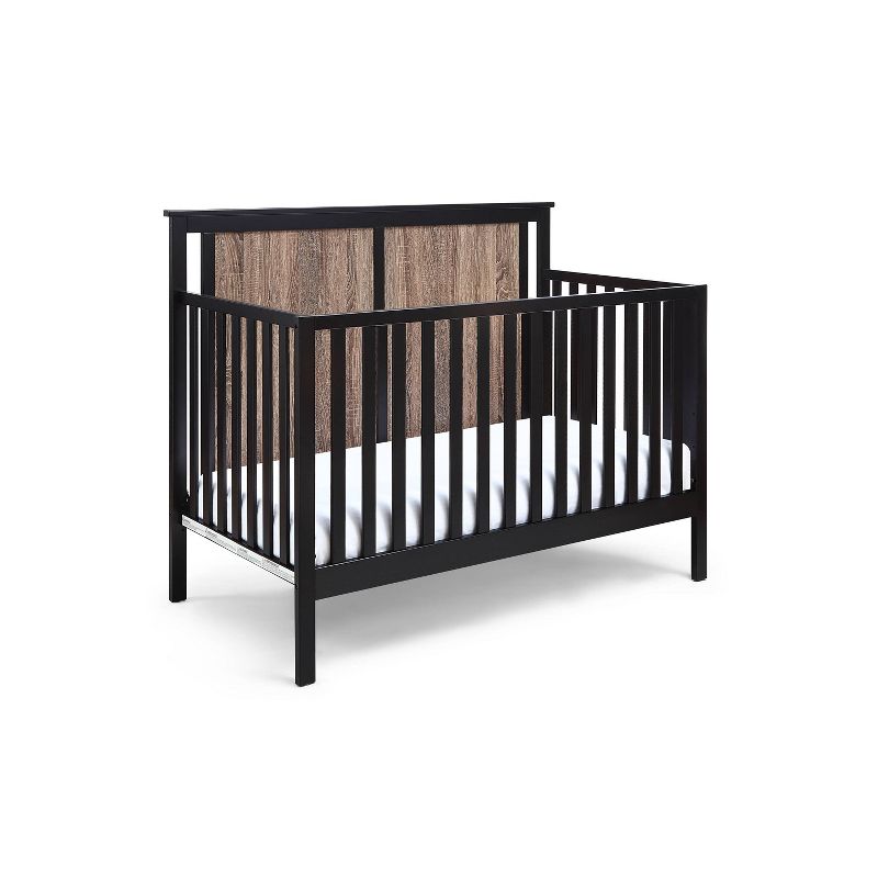 Suite Bebe Connelly Crib - Black/Vintage Walnut
