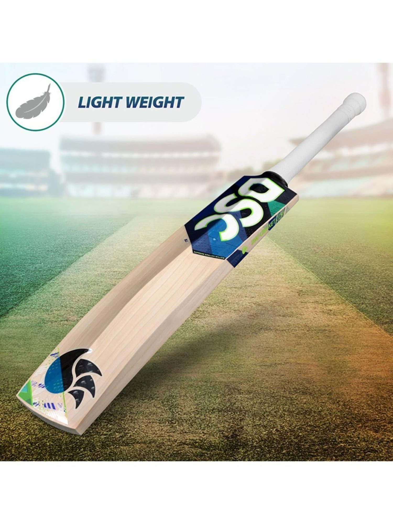 DSC BLU 400 English Willow Cricket Bat Size - Mens