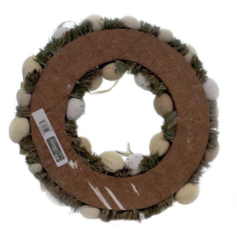 Home & Garden 16.0" Speckled Egg Wreath Easter Decor Allstate  -  Wreaths