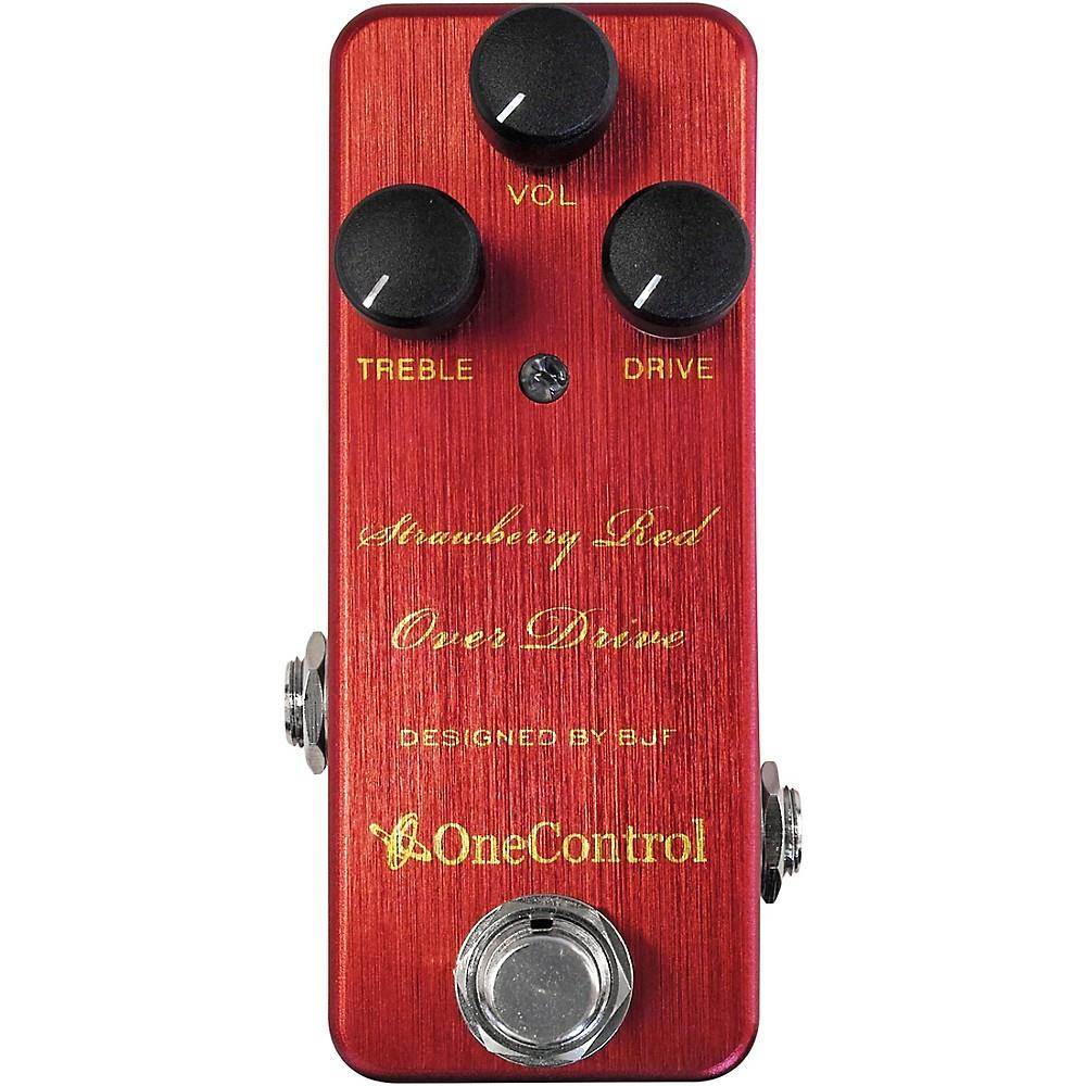 One Control Strawberry Red Overdrive Effects Pedal