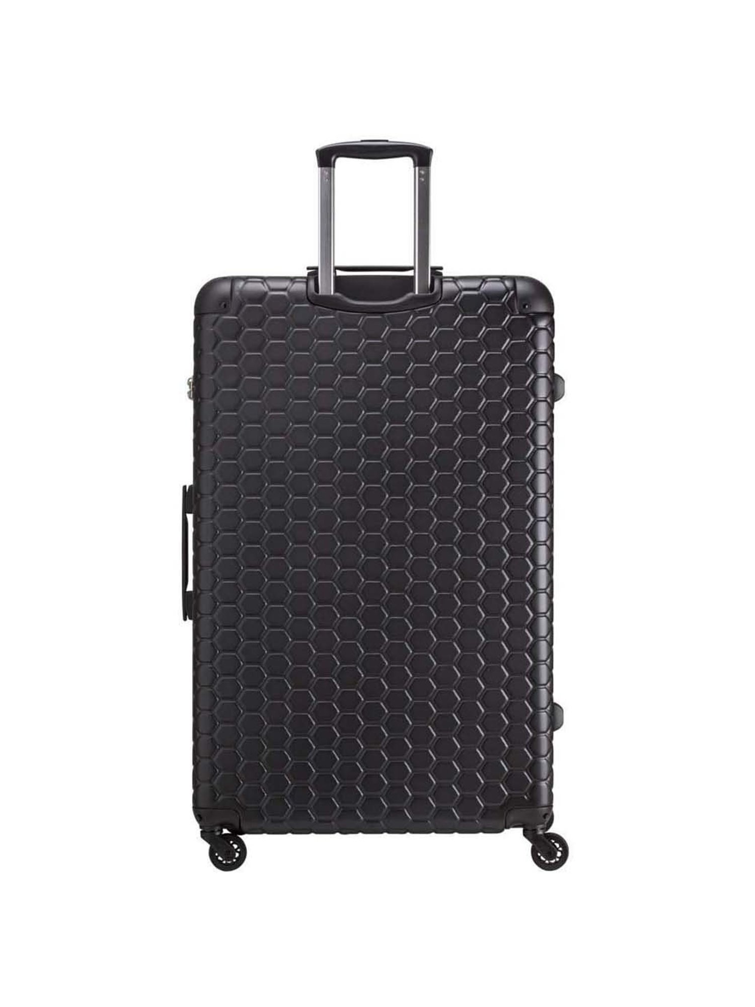 CARPISA 4 Wheel BLACK Extra Large Hard Cabin Trolley - 52 cm