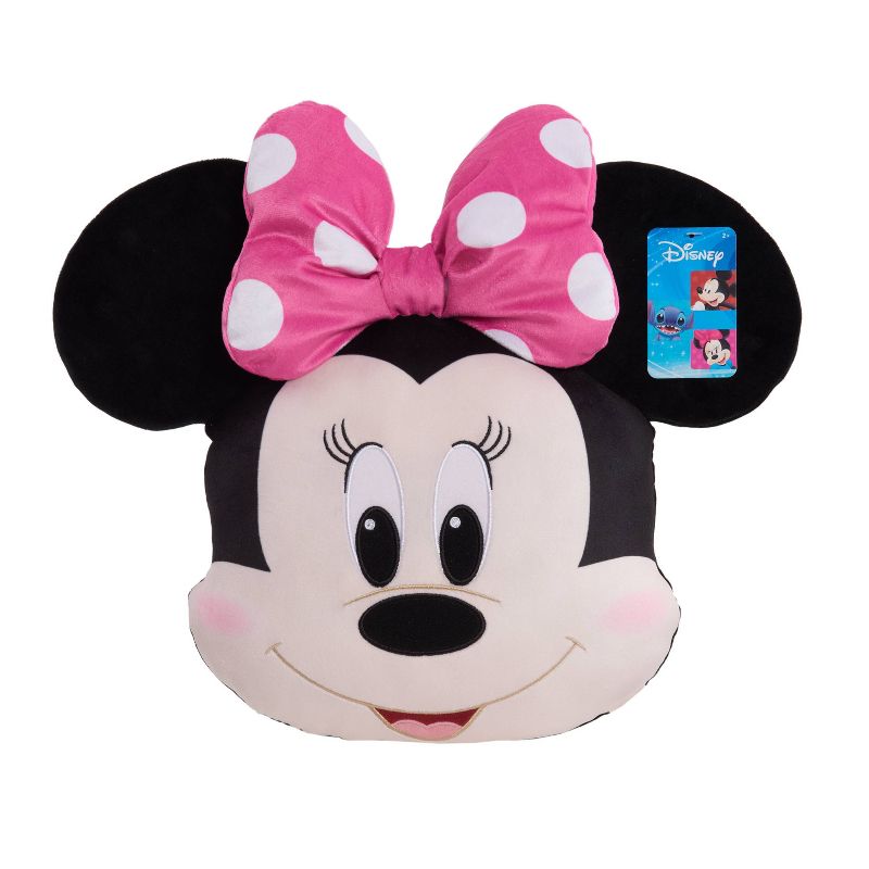 Minnie Mouse Character Head Plush