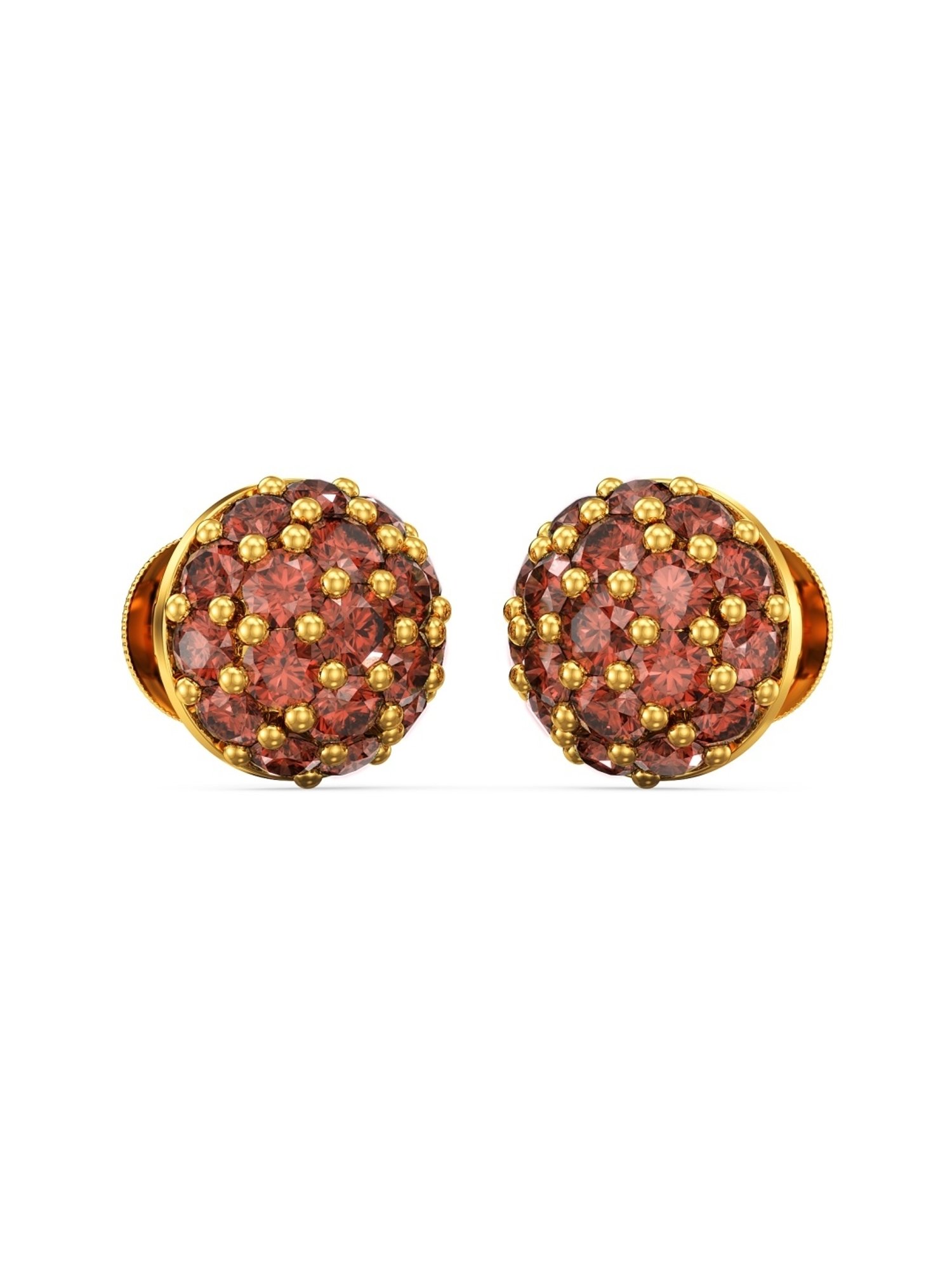 Joyalukkas 22k Gold Rolling Stud Earrings for Women