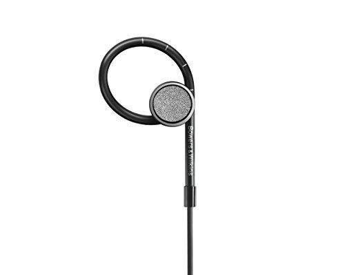 Bowers & Wilkins C5 Series 2 In-Ear Headphones, Secure Fit, Black