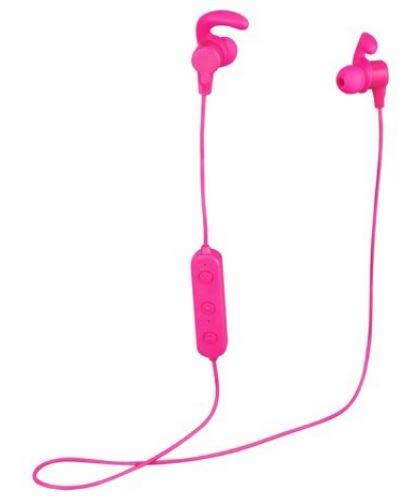 ONN Bluetooth in-Ear Headphones with Built-in Microphone (Pink)