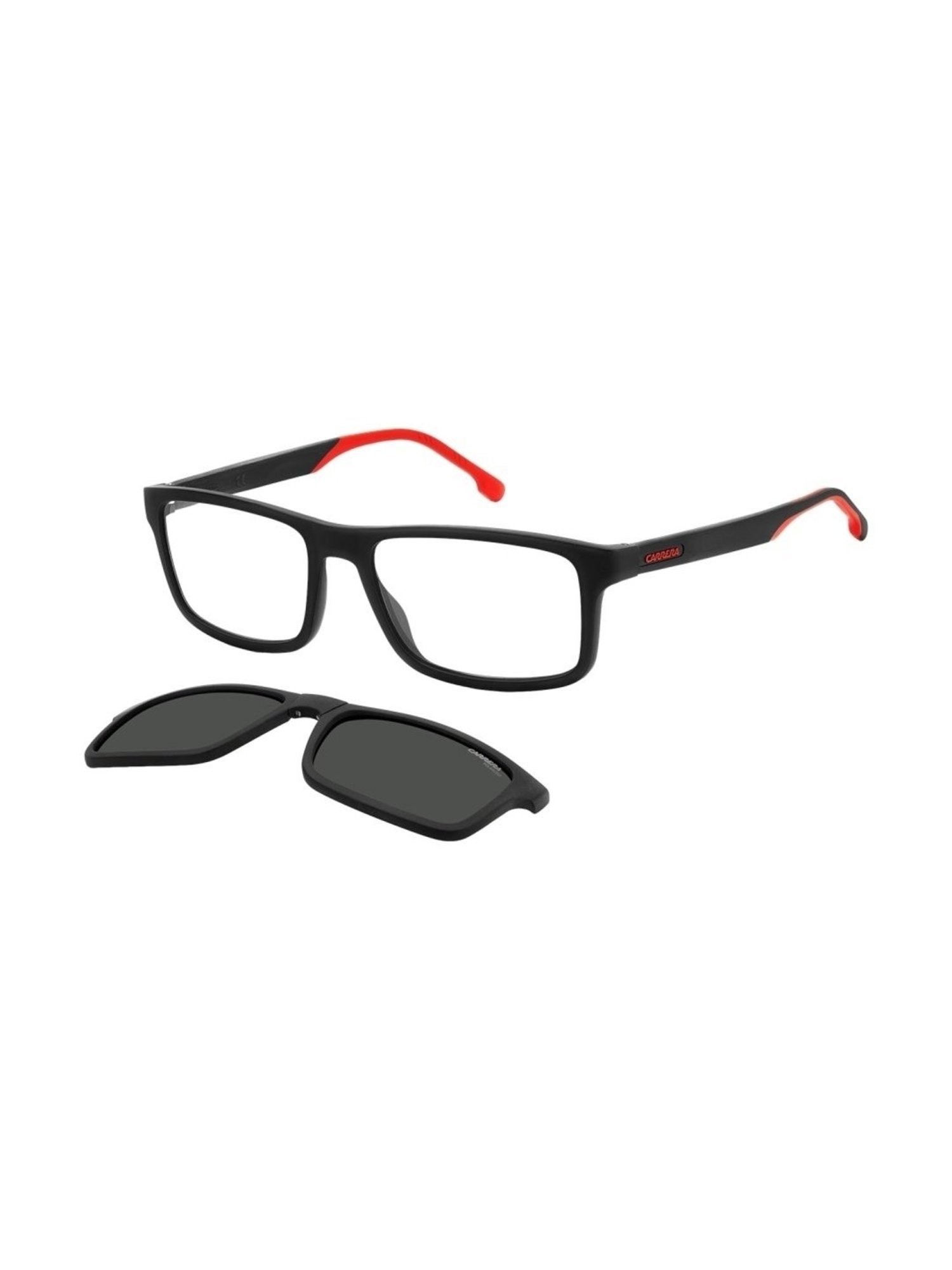 Carrera Grey Rectangular Polarised and UV Protected Lens Sunglasses for Men