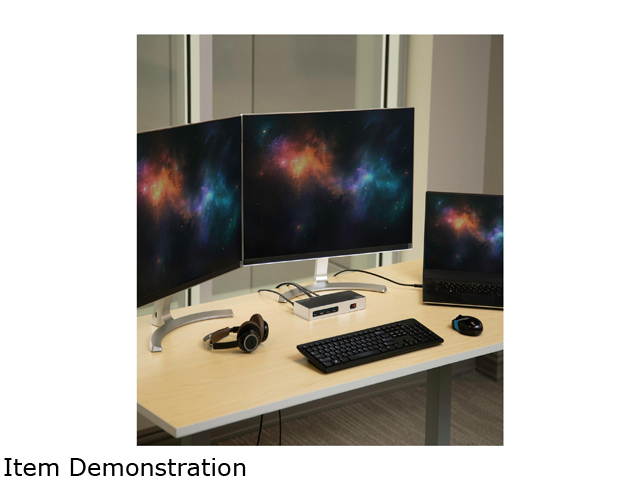 Thunderbolt 3 Dock Mini W/ Thunderbolt 3 Cable (Thunderbolt Dock for MacOS and Windows USB-C Laptops, Dual 4K @60Hz, 40Gbps Transfer Speeds)