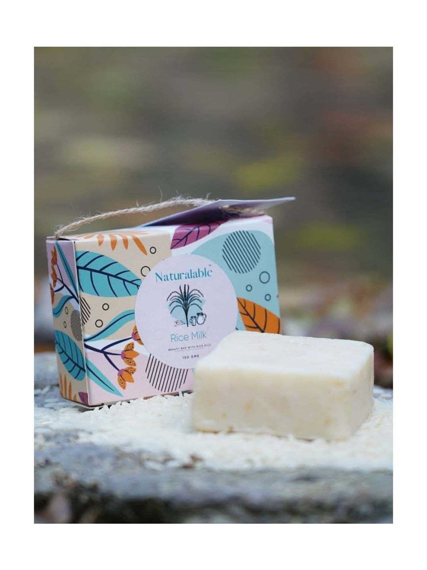 Naturalable Rice Milk Soap - 100 gm