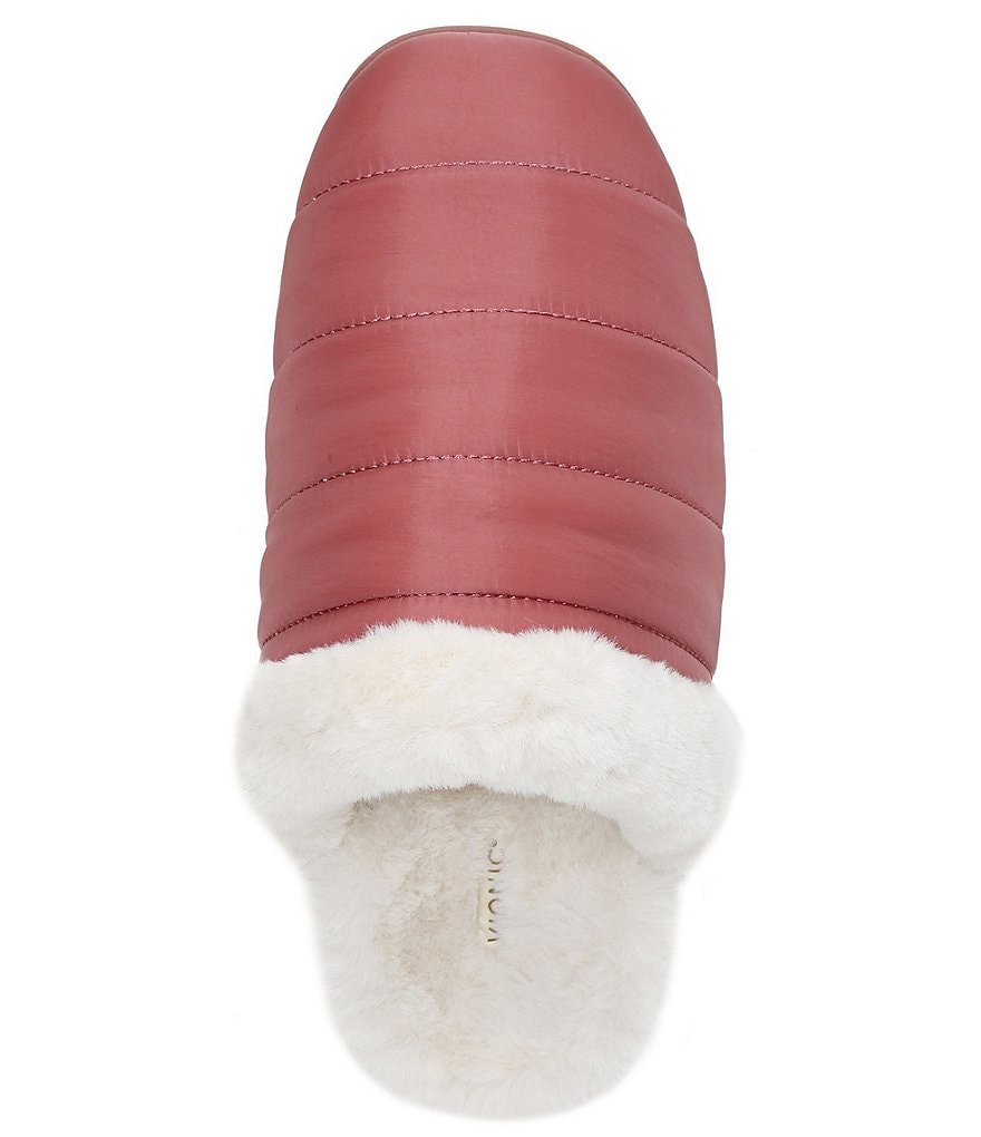 Vionic Josephine Faux Fur Lined Slide-On Slippers