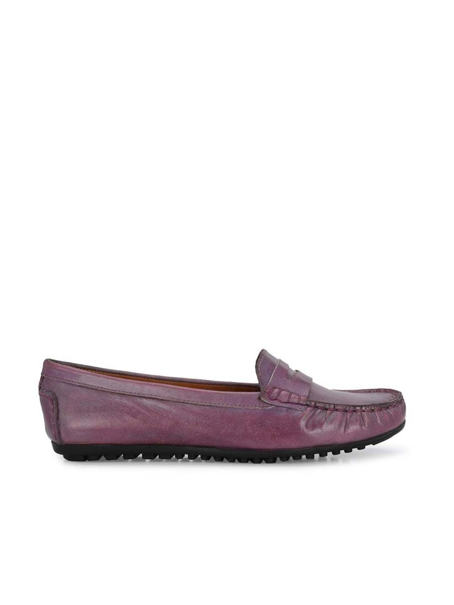 Carlo Romano Women's Purple Casual Loafers