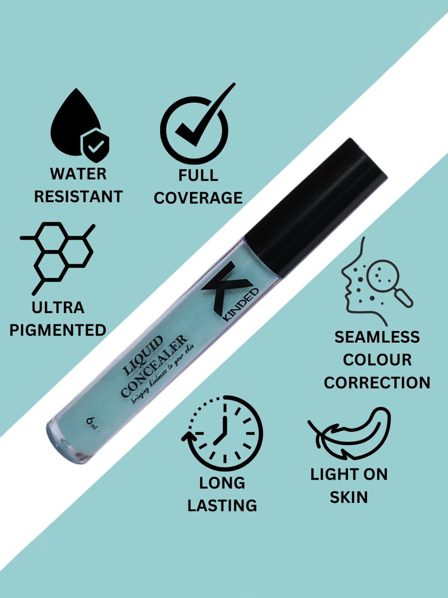 GA-DE Longevity Full Coverage Concealer 27 Fair - 7.2 ml