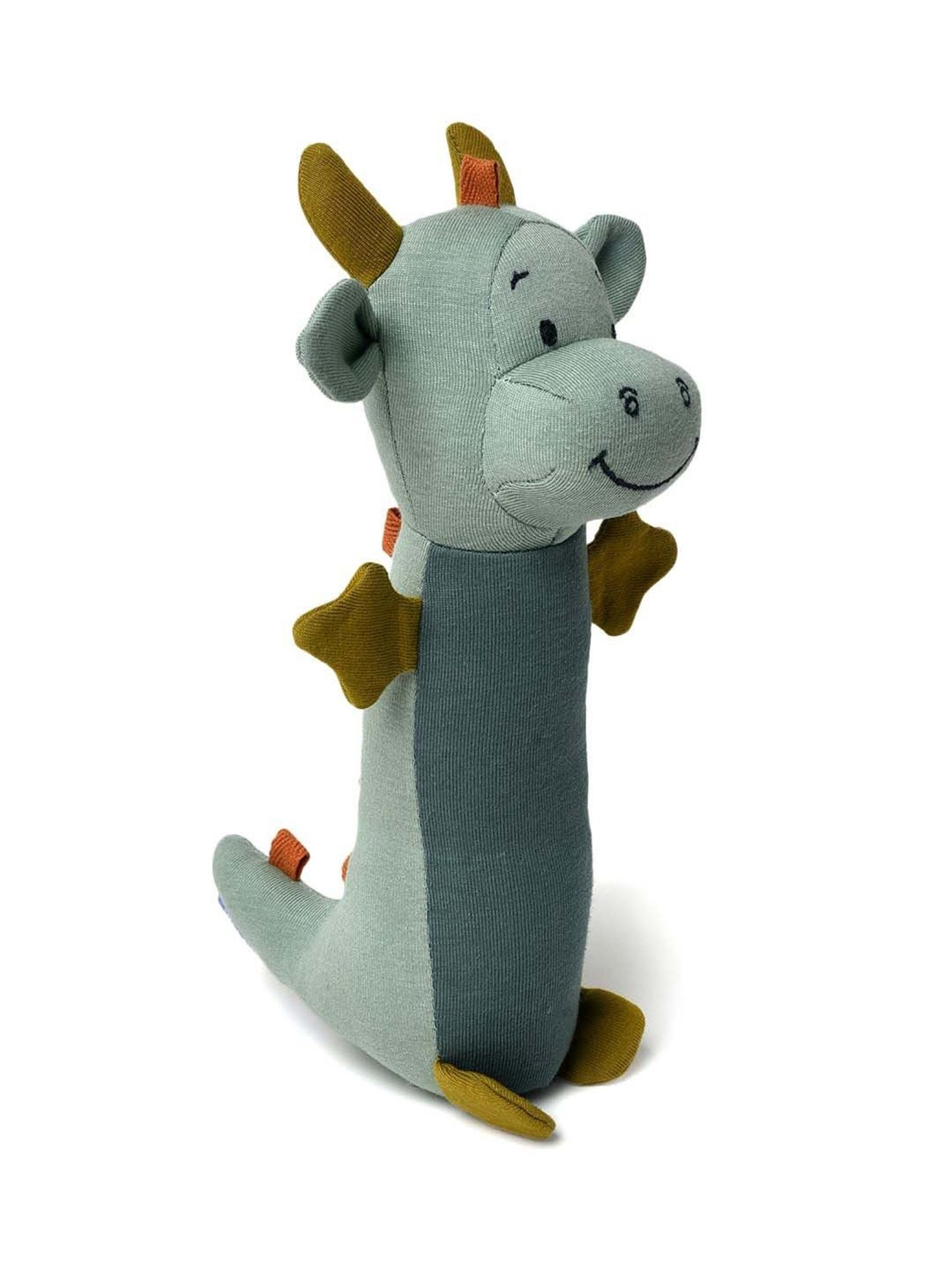 MiArcus Kids Green Rattle Plush Soft Toy