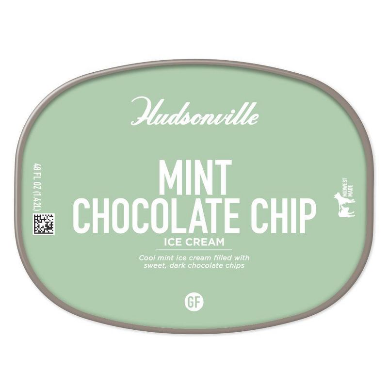 Hudsonville Creamery Mint Chocolate Chip Ice Cream - 48oz