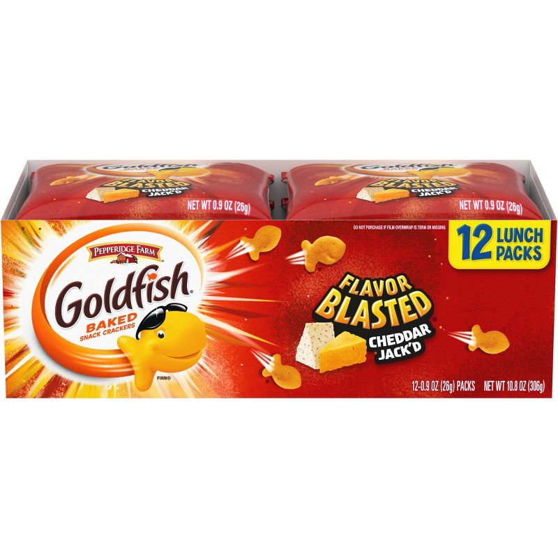 Pepperidge Farm Goldfish Cheddar Jacked  - 12ct