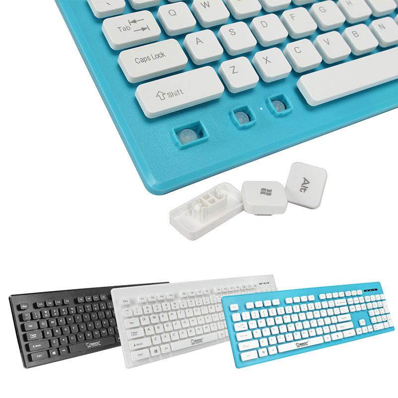 Energy saving Wireless Keyboard Mouse mice Combos 2.4G Transmission Gaming Set Ergonomic English For PC Laptop