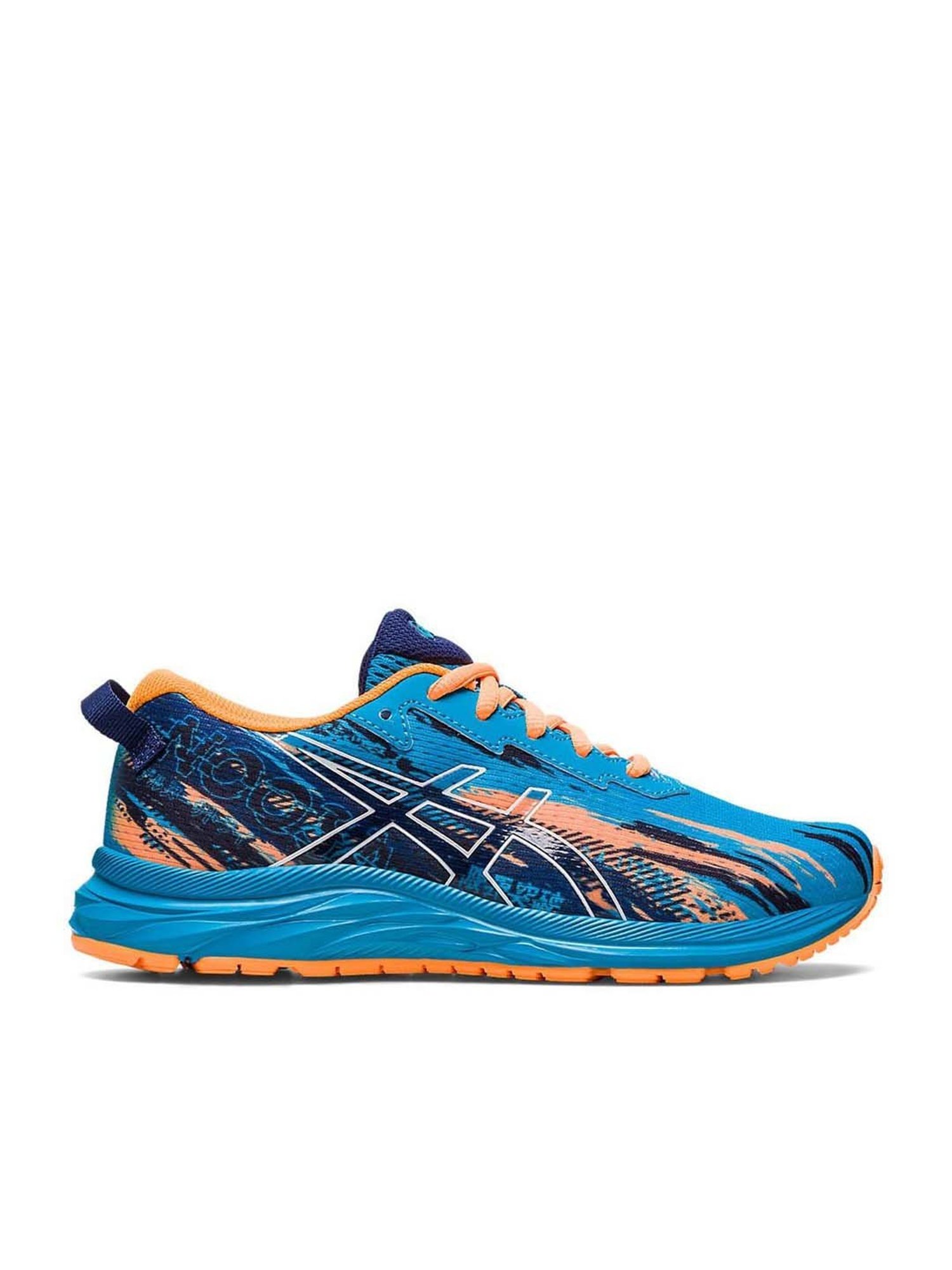 Asics Kids GEL-NOOSA TRI 13 GS Island Blue & Orange Running Shoes