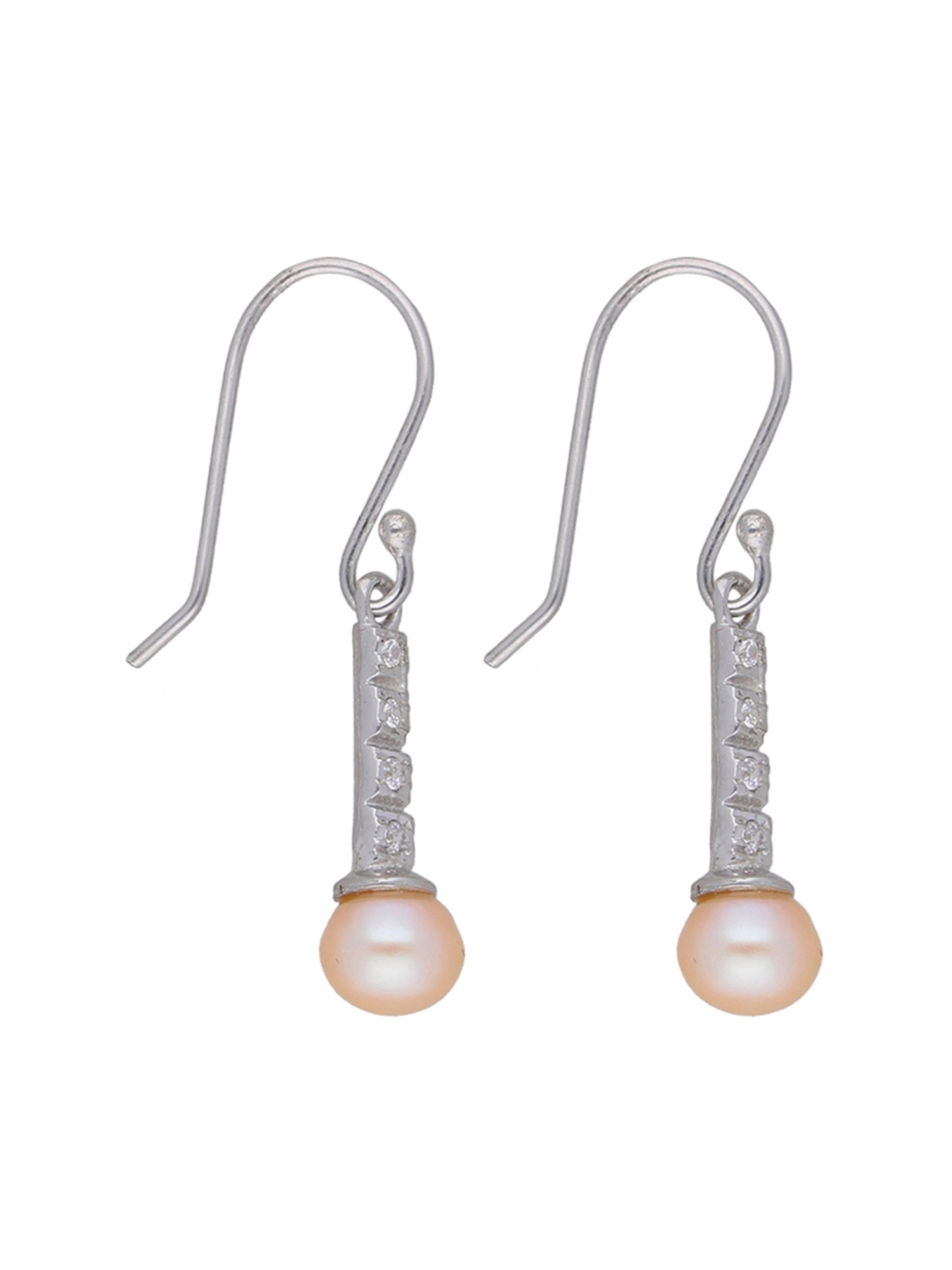 Sri Jagdamba Pearls Inspira 92.5 Sterling Silver Earrings