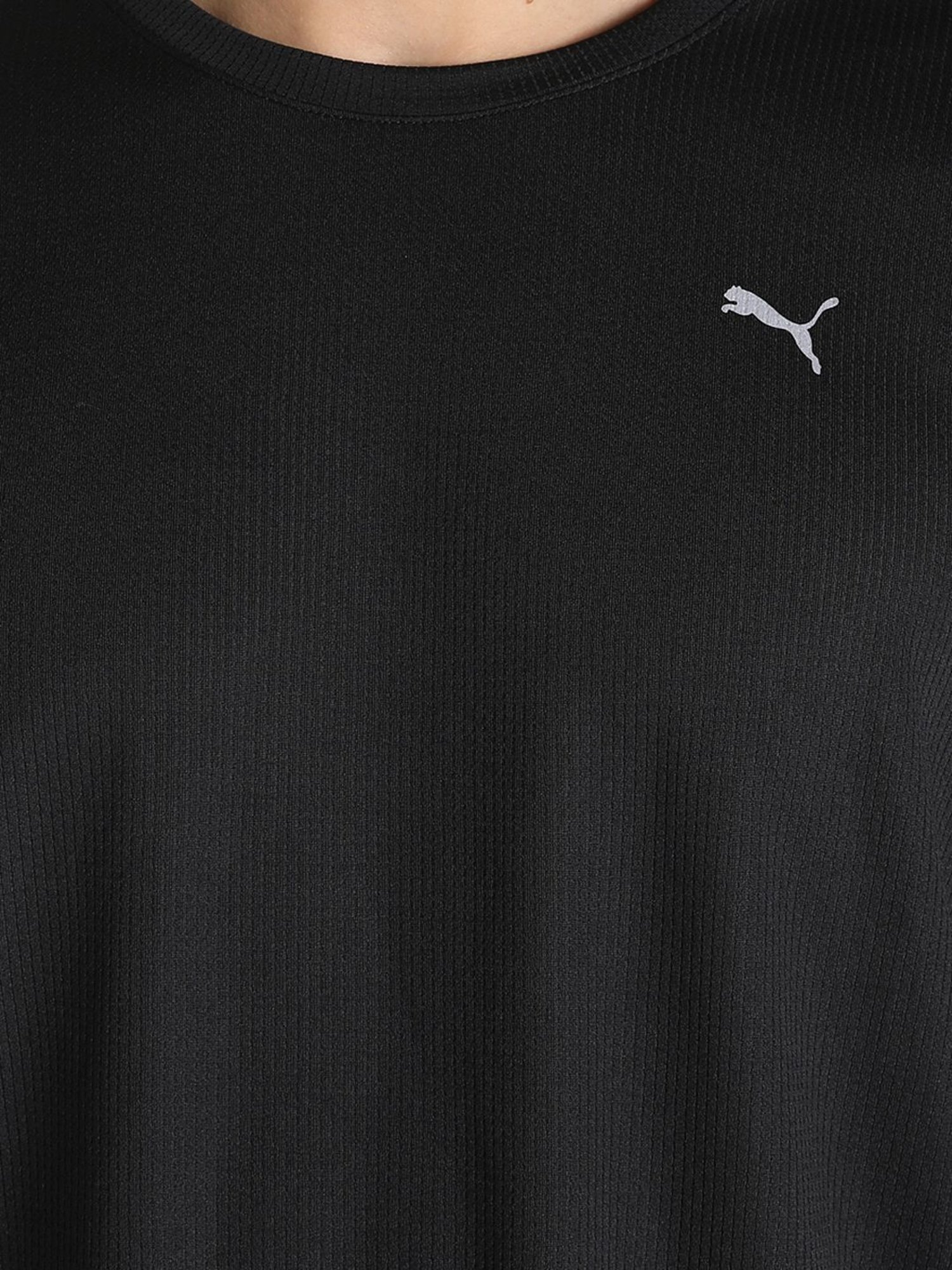 Puma Black Regular Fit T-Shirt