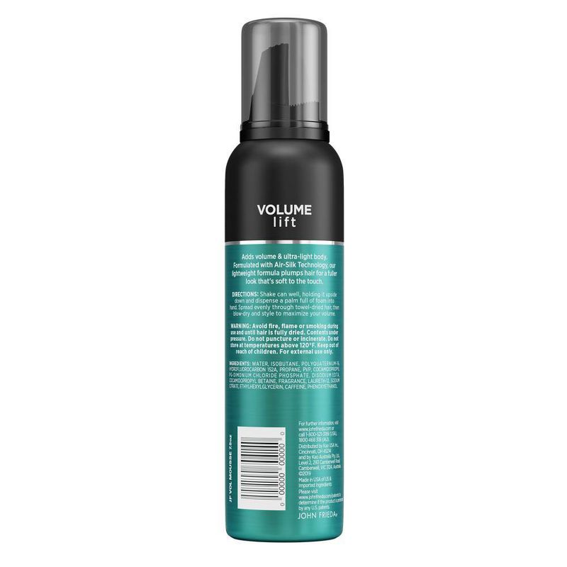 John Frieda Volume Lift Air Whipped Foam - 7.5oz